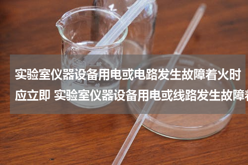 实验室仪器设备用电或电路发生故障着火时应立即 实验室仪器设备用电或线路发生故障着火时应立即什么并组织人员用灭火器进行灭