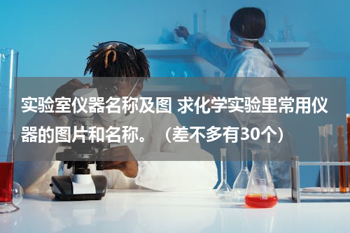 实验室仪器名称及图 求化学实验里常用仪器的图片和名称。（差不多有30个）