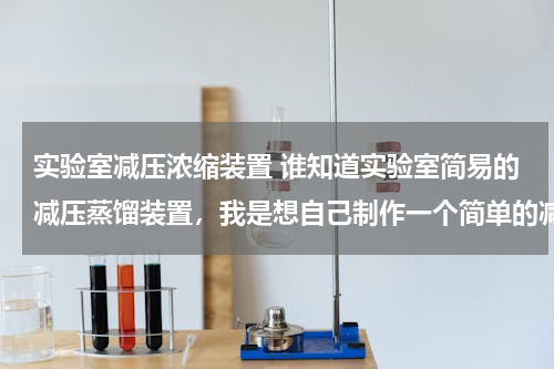 实验室减压浓缩装置 谁知道实验室简易的减压蒸馏装置，我是想自己制作一个简单的减压装置，一般就行，求高手回答！