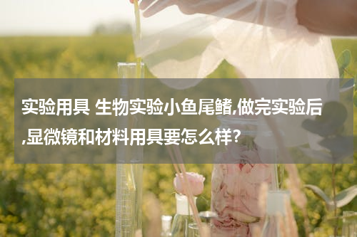 实验用具 生物实验小鱼尾鳍,做完实验后,显微镜和材料用具要怎么样？
