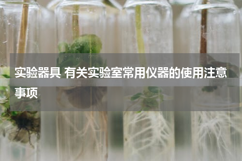 实验器具 有关实验室常用仪器的使用注意事项