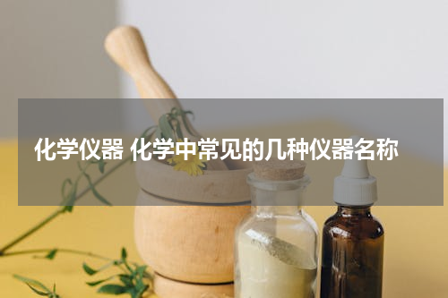 化学仪器 化学中常见的几种仪器名称